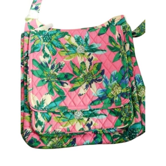 Vera Bradley Tropical Paradise Mailbag Handbag NWT $88 - Picture 2 of 5